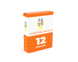 Kassenklingeln Tools Partner Asset: Produktbox Kassenklingeln Tools 12 Monate Abonnement