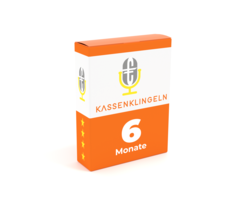 Kassenklingeln Tools Partner Asset: Produktbox Kassenklingeln Tools 6 Monate Abonnement